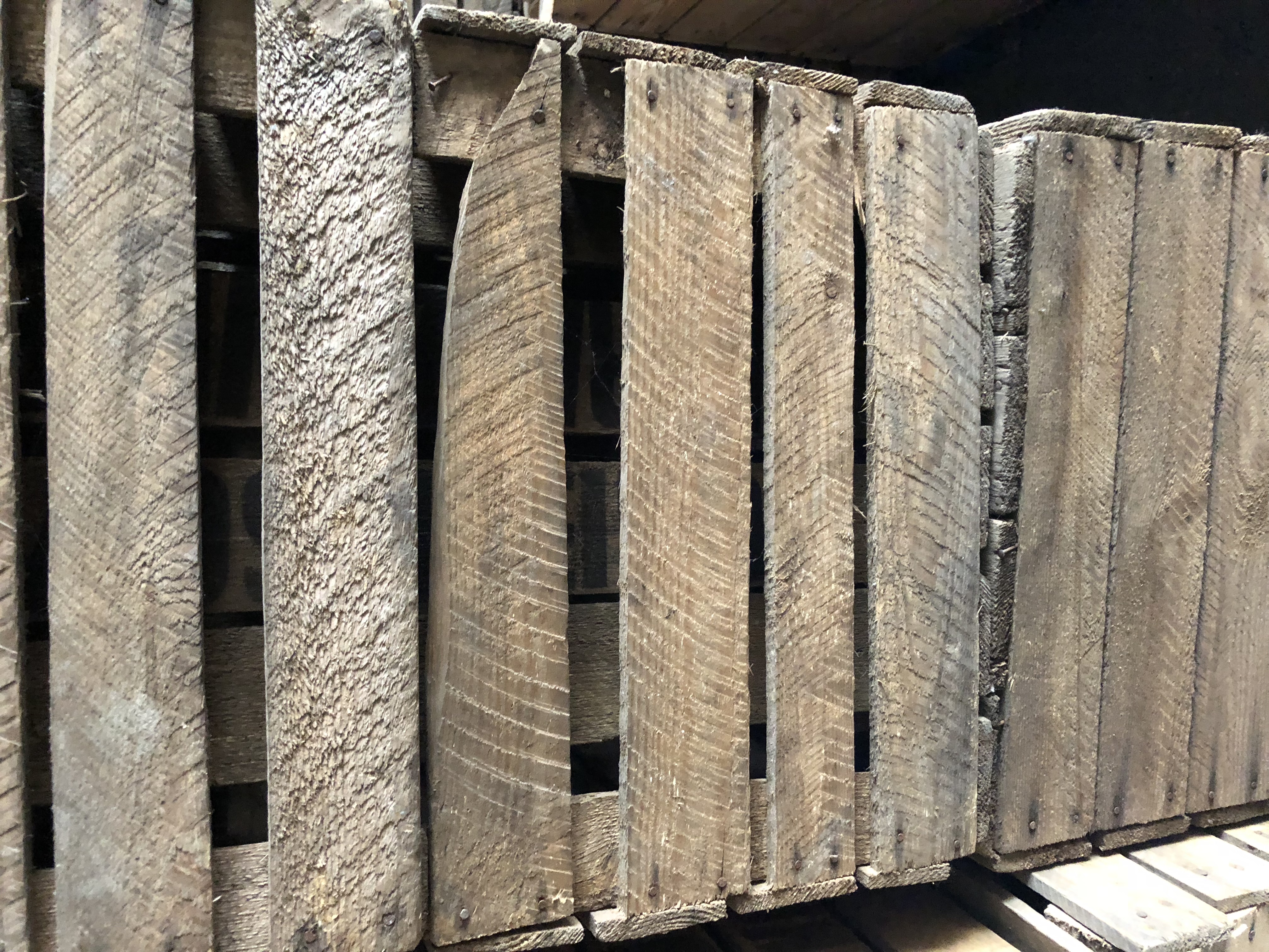 Boîtes en bois "Johanna"-B-WARE