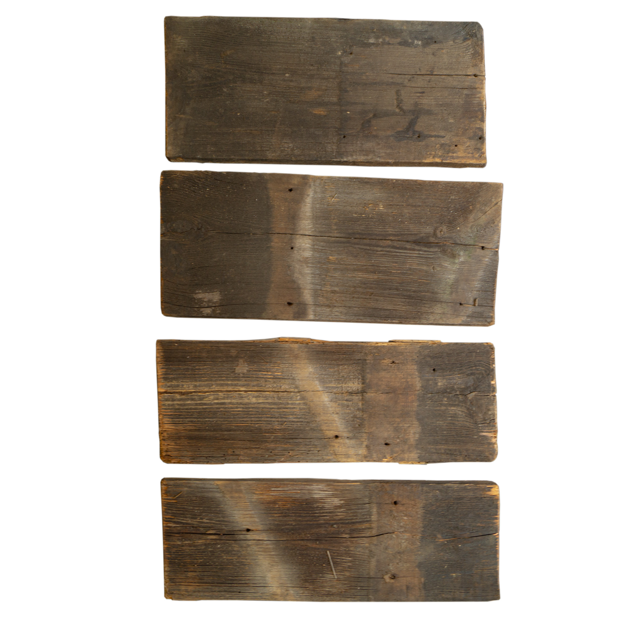 2er Set Holzplanken 100 Jahre alt  50 x 18-22cm