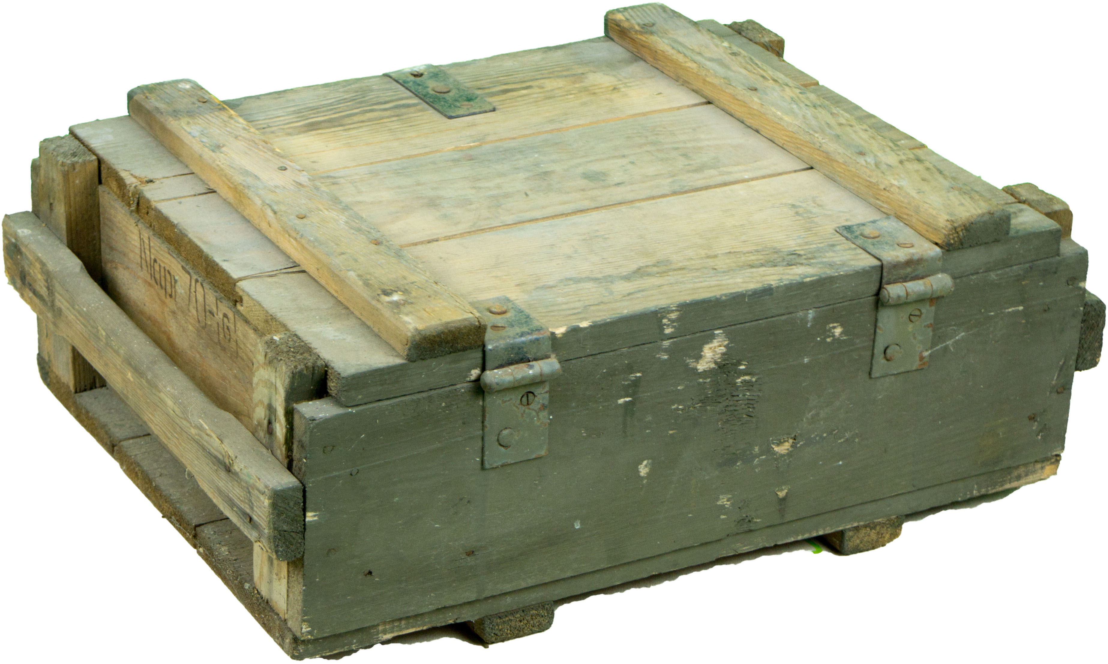 Coffret à munitions Transport vert / nature
