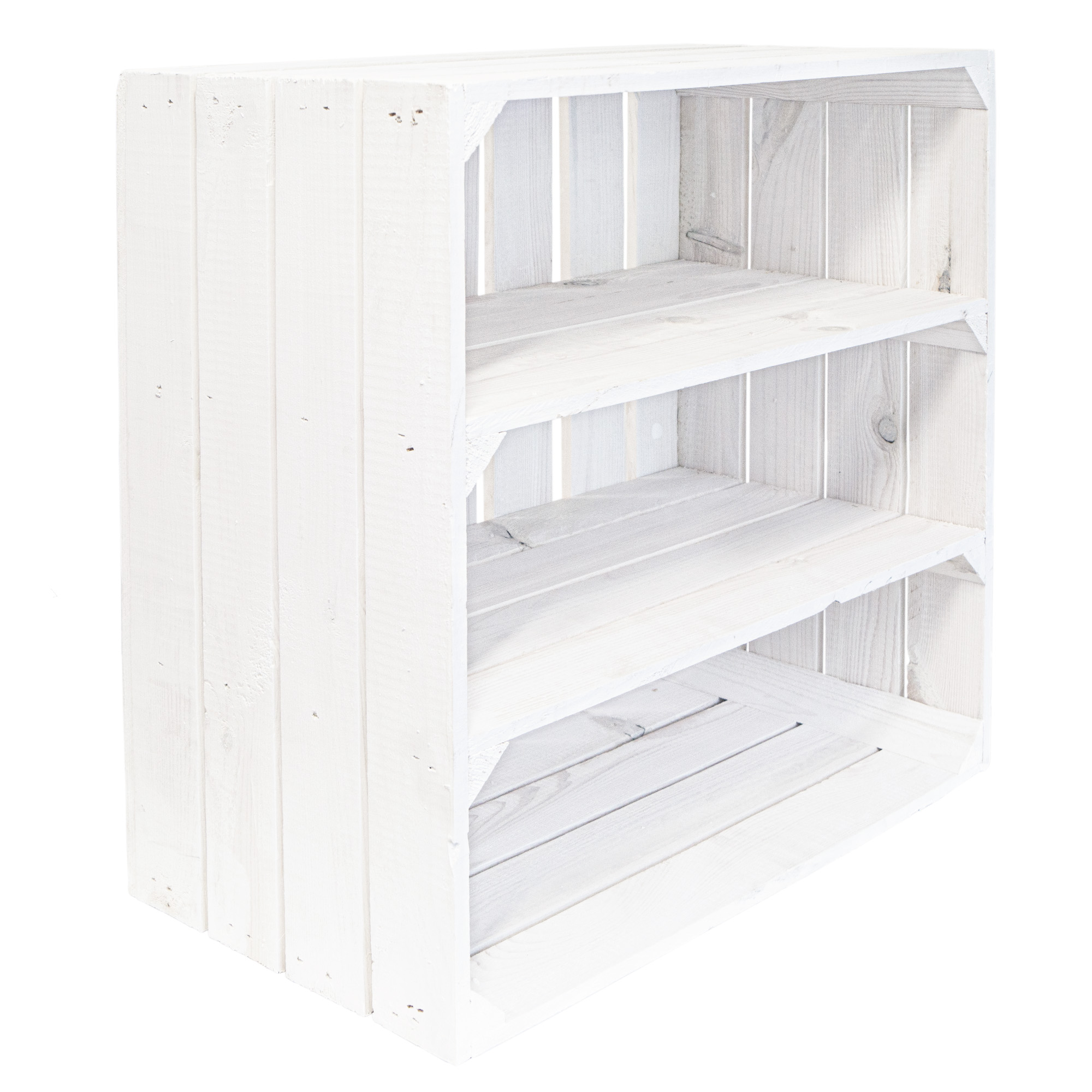 étagère caisse à fruits "Tamme" - blanc