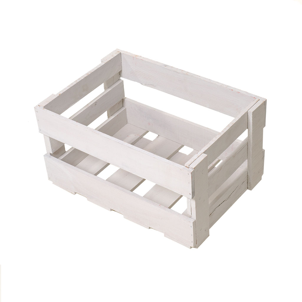 Neue Weinkisten Weiß ca 46 x 30,5 x 24cm