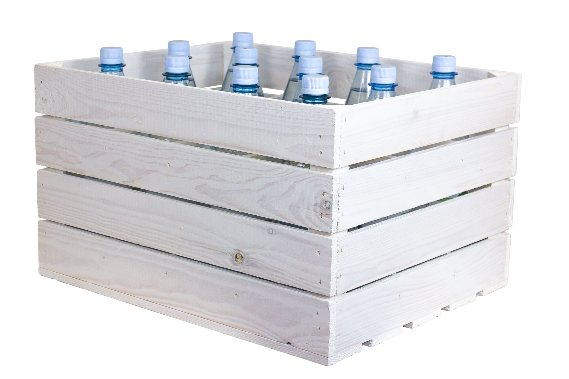 Flaschenregal Henry  12er weiss