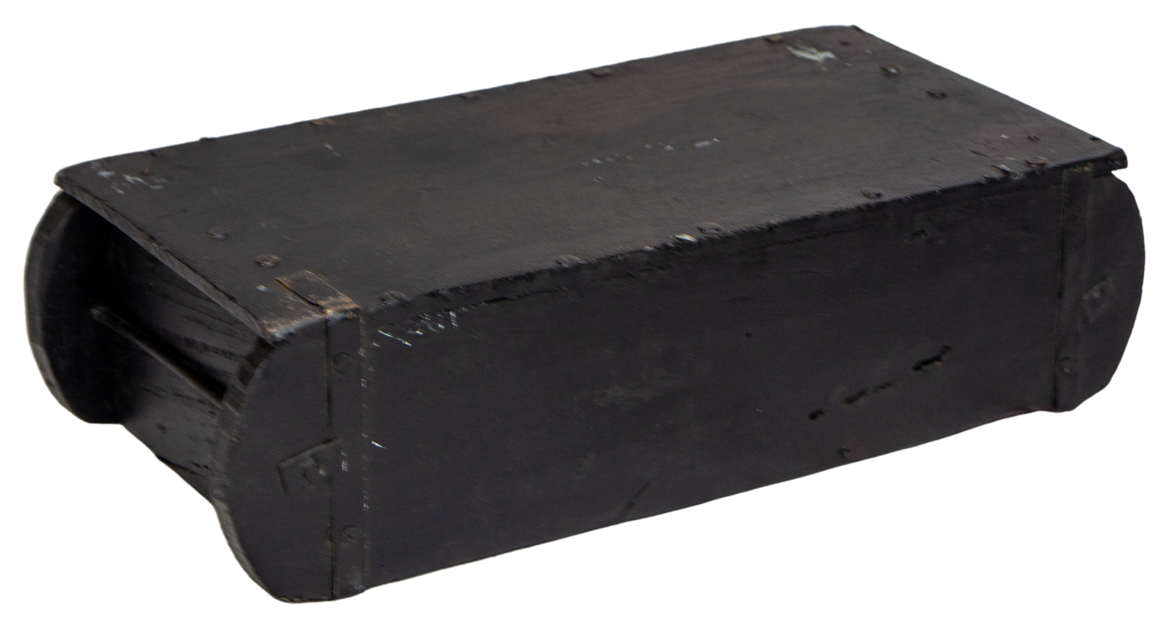 Original indische Ziegelform schwarz einfach