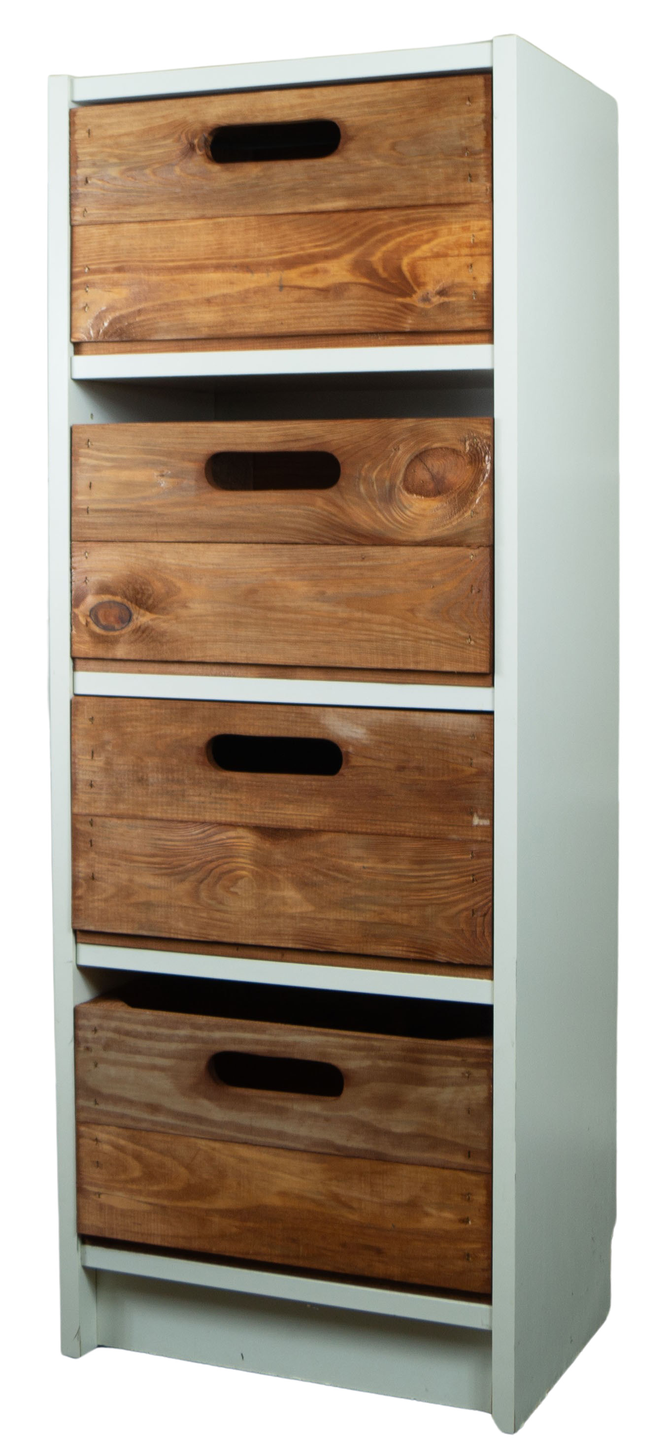 Boîte en bois noir émaillé convenant aux étagères Kallax et Expedit Insert pour étagère