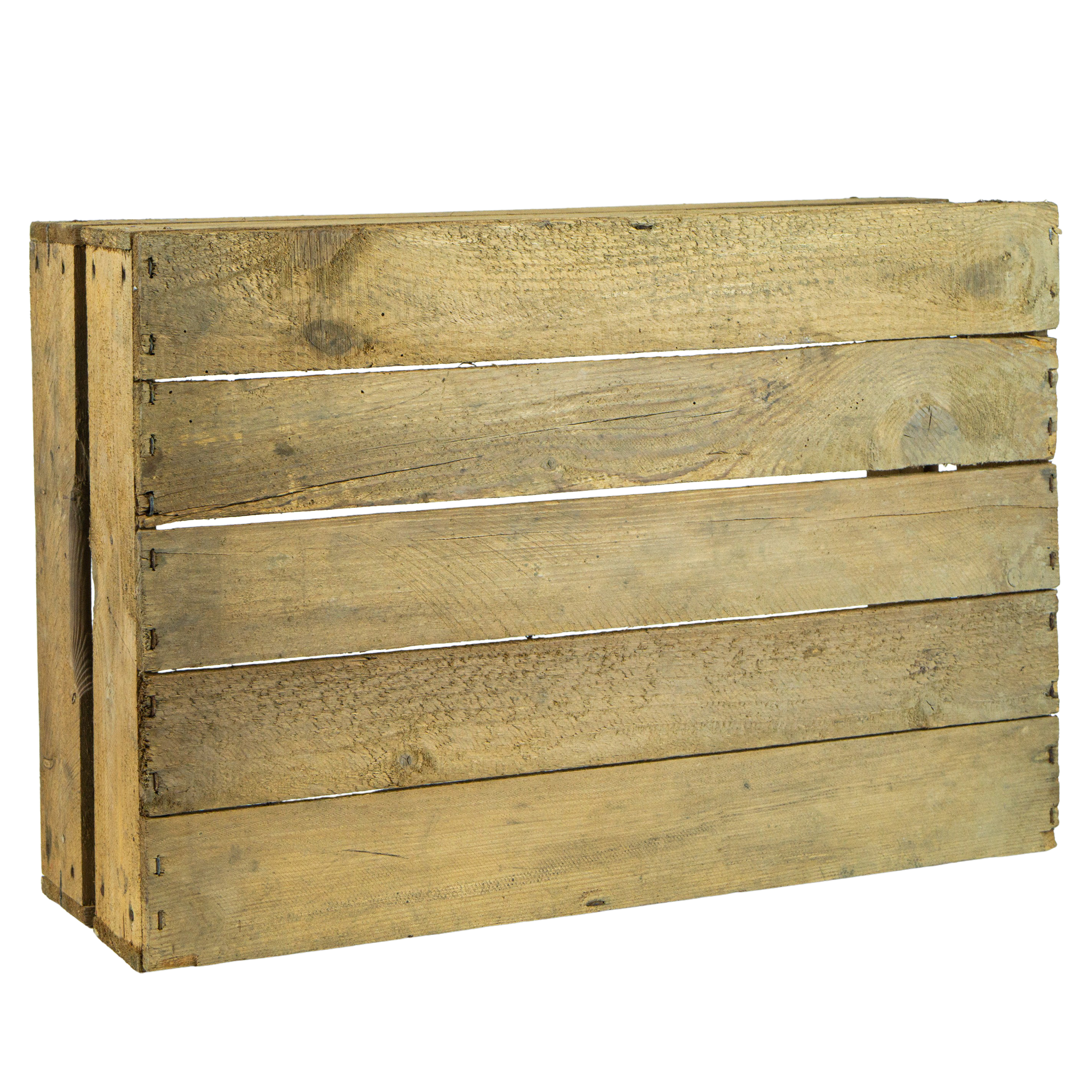 gebrauchte Obstkiste Holzsteige ohne Aufschrift  60x40x22cm
