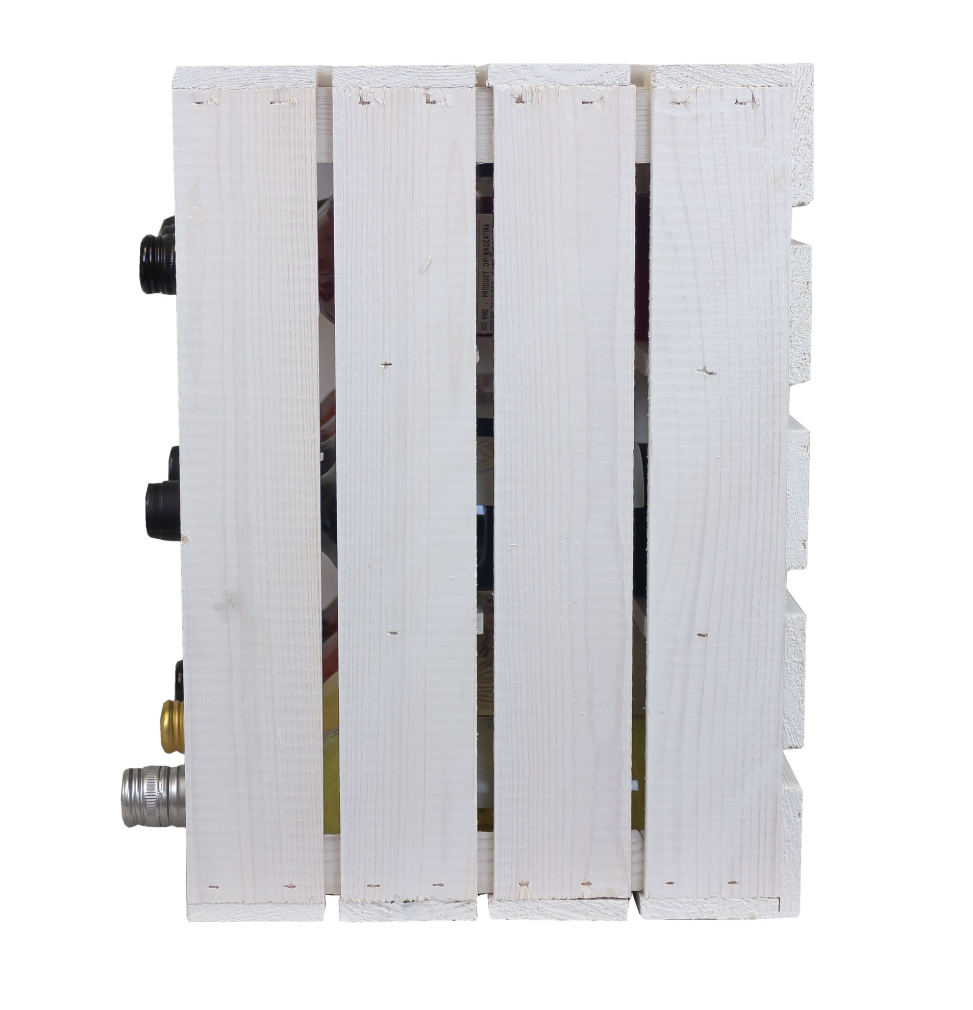 Flaschenregal Henry  12er weiss