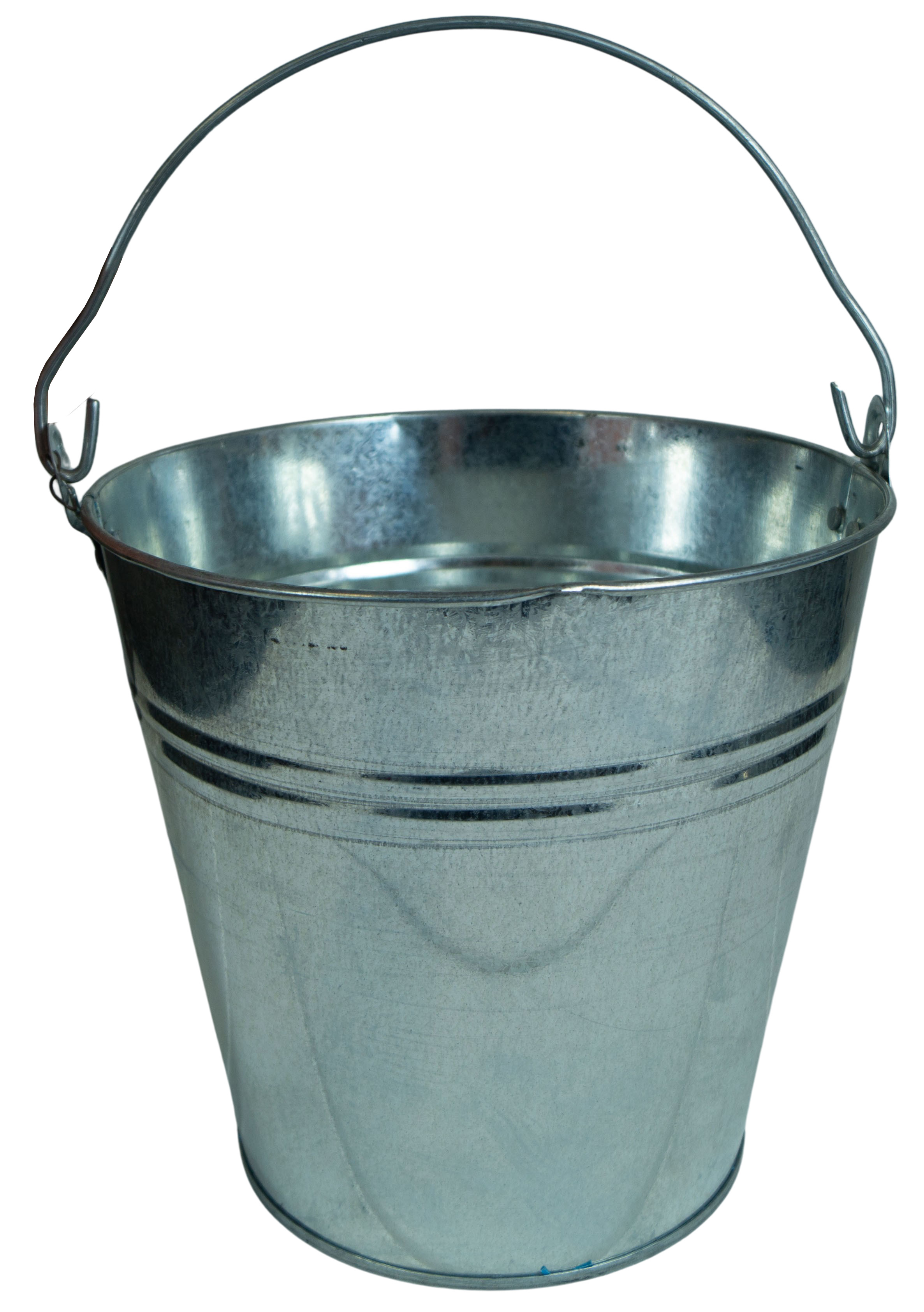 Zinkeimer silbergrau 12L Eimer